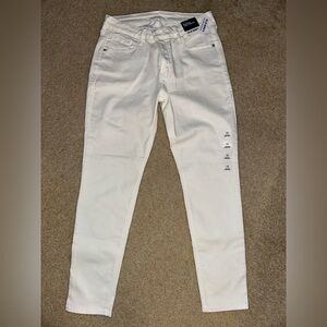Old Navy White Rockstar Super Skinny Jeans